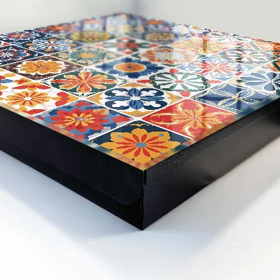 Colorful tiles Key cabinet