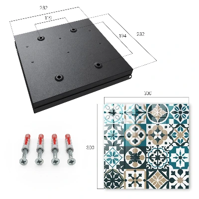 Moroccan tiles Key box for wall