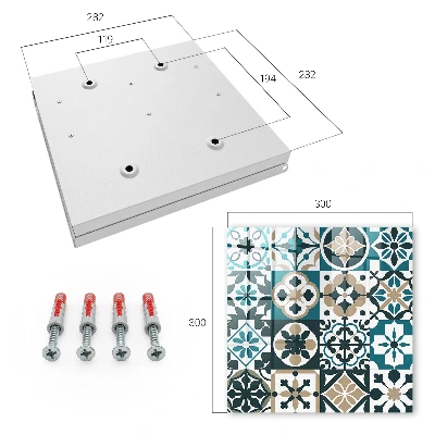 Moroccan tiles Key box for wall