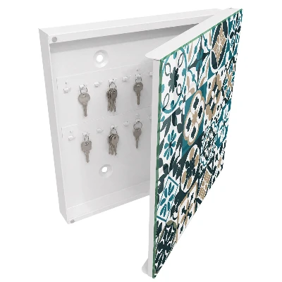 Moroccan tiles Key box for wall