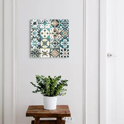 Moroccan tiles Key box for wall