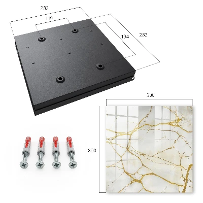 Elegant marble Key box for wall
