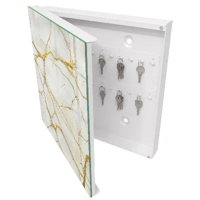 Elegant marble Key box for wall