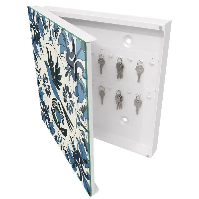 Blue bird Wall mounted key box