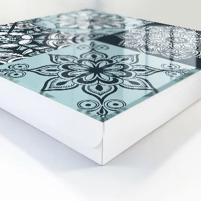 Geometric patterns Key cabinet