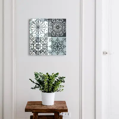 Geometric patterns Key cabinet