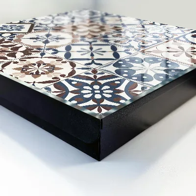 Arabesque mosaic Key box for wall