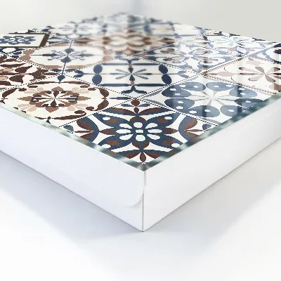 Arabesque mosaic Key box for wall