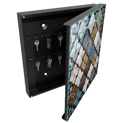 Tile patterns Wall mounted key box