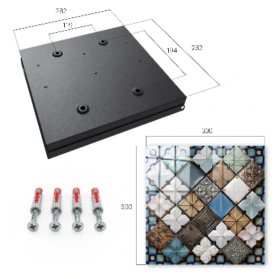 Tile patterns Wall mounted key box