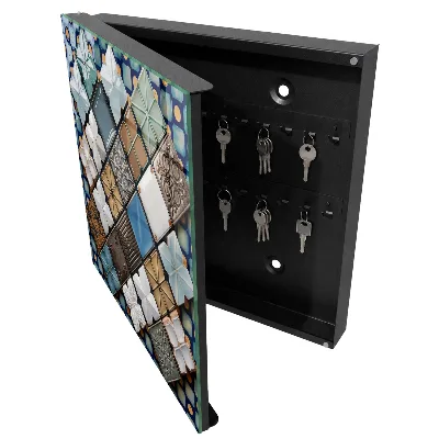 Tile patterns Wall mounted key box