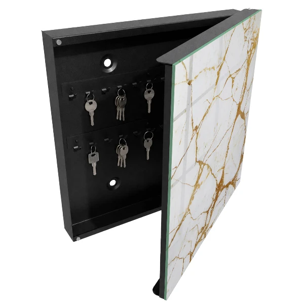 Marbled pattern Key cabinet