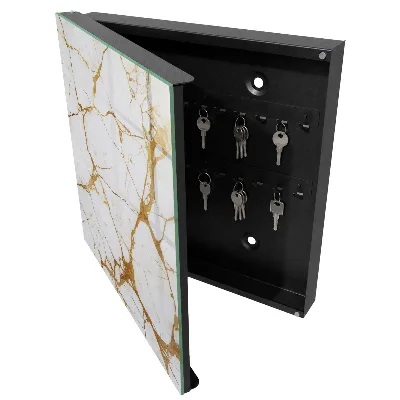 Marbled pattern Key cabinet
