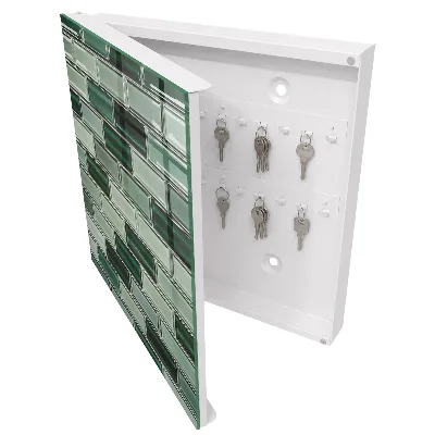 Green wall Wall mounted key box