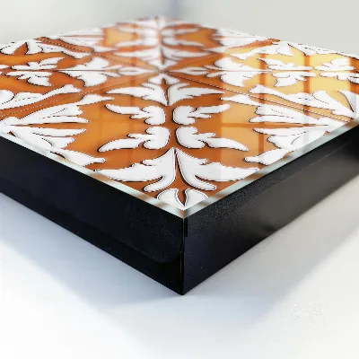Plant motif Key box for wall