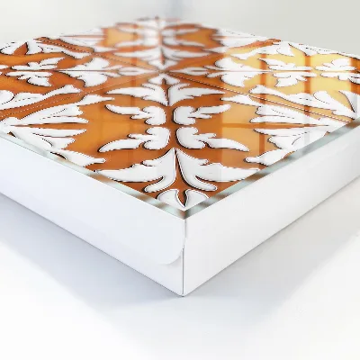 Plant motif Key box for wall