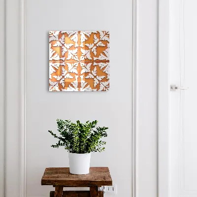 Plant motif Key box for wall