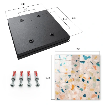 Creative mosaic Wall mounted key box
