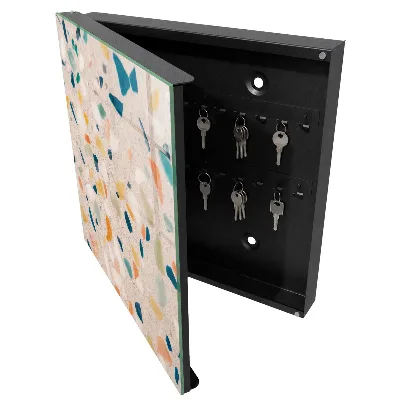 Creative mosaic Wall mounted key box