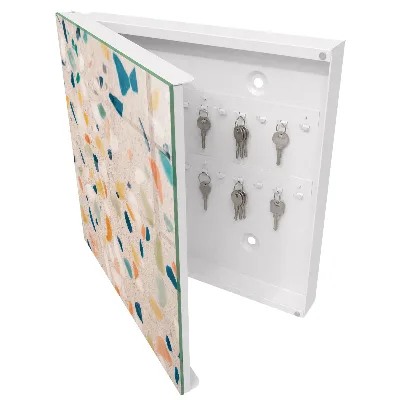 Creative mosaic Wall mounted key box