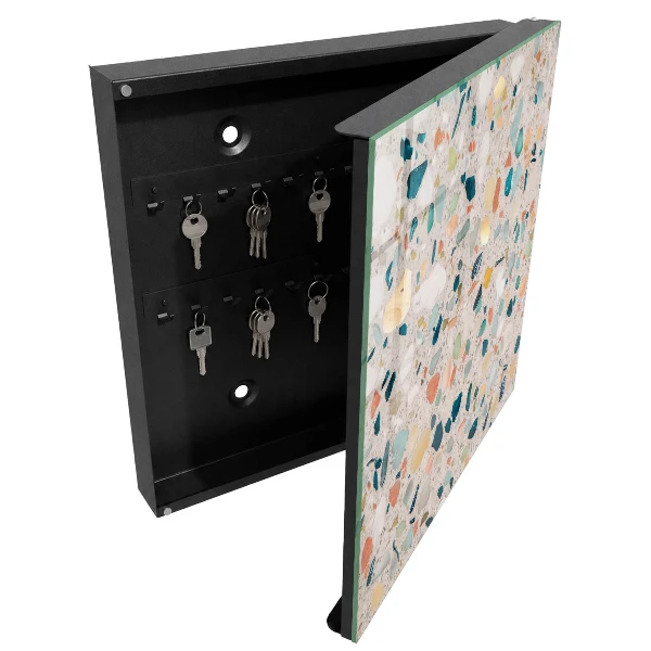 Colorful mosaic Key cabinet