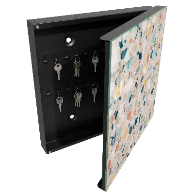 Colorful mosaic Key cabinet
