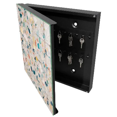 Colorful mosaic Key cabinet