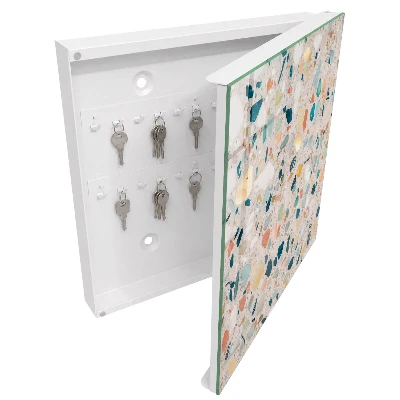 Colorful mosaic Key cabinet