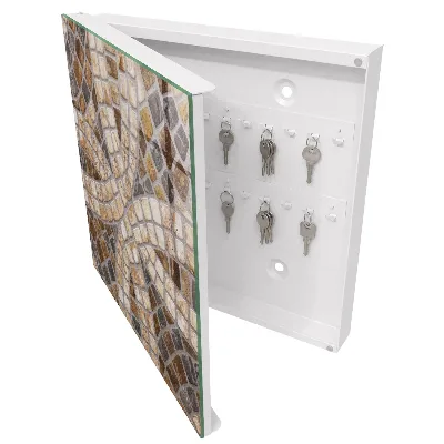 Stylish mosaic Key cabinet