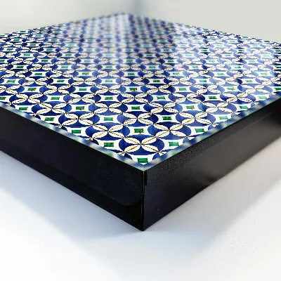 Geometric abstraction Key box for wall