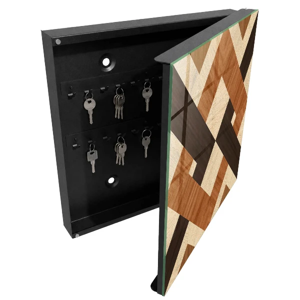 Modern geometry Key cabinet
