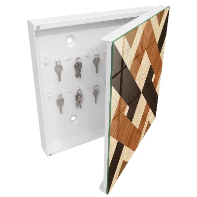 Modern geometry Key cabinet