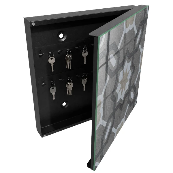 Geometric elegance Key cabinet