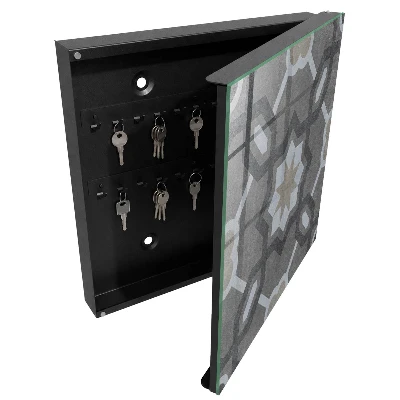 Geometric elegance Key cabinet