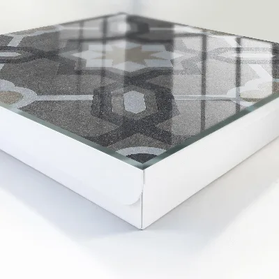Geometric elegance Key cabinet