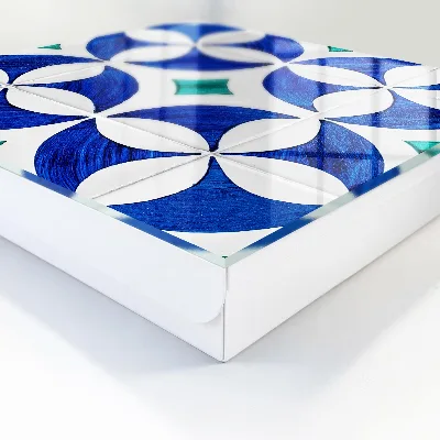Geometric motif Wall mounted key box