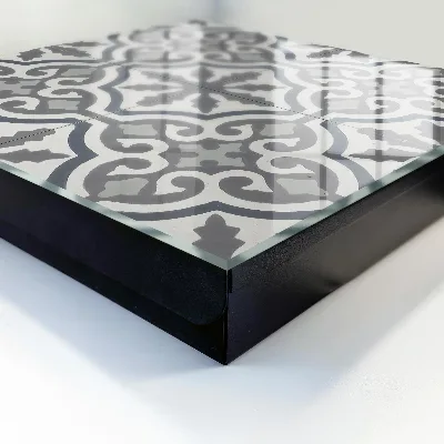 Geometric pattern Key box for wall