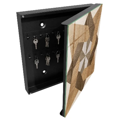 Wooden star Key cabinet