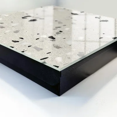 Grey pattern Key box for wall