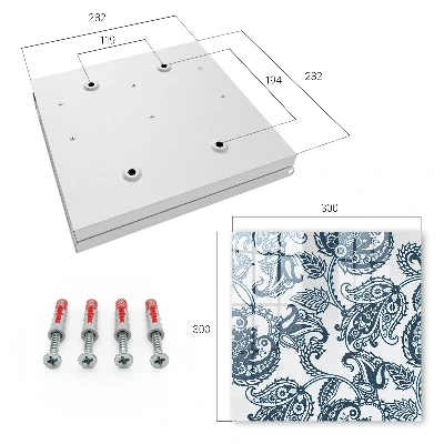 Elegant ornaments Wall mounted key box