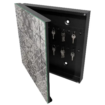 Mosaic of patterns Key cabinet