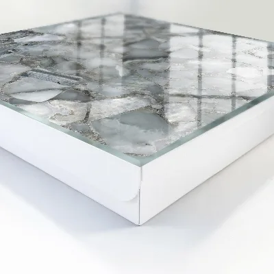 Stone mosaic Key box for wall