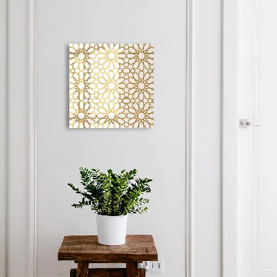 Geometric pattern Wall mounted key box