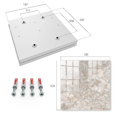 Marble structure Key cabinet