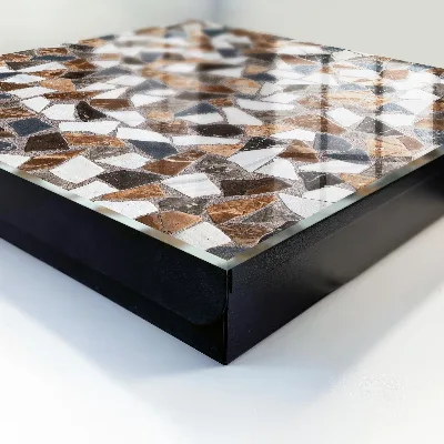 Geometric mosaic Wall mounted key box