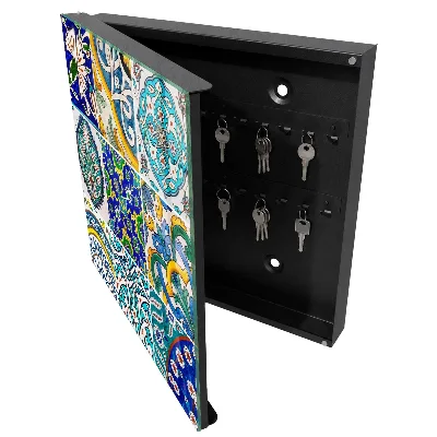 Colorful patterns Key cabinet