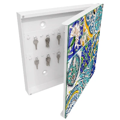 Colorful patterns Key cabinet