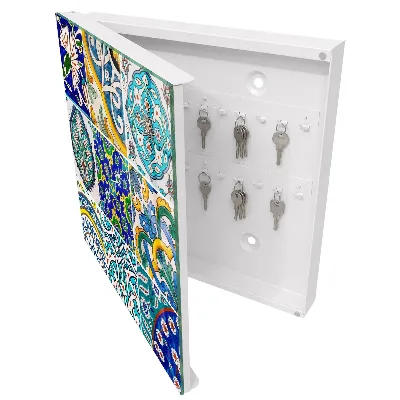 Colorful patterns Key cabinet
