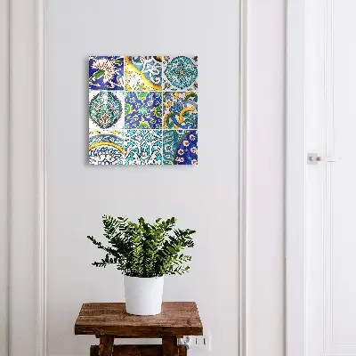 Colorful patterns Key cabinet