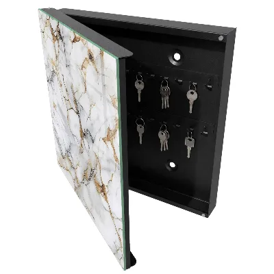 Marble elegance Key box for wall